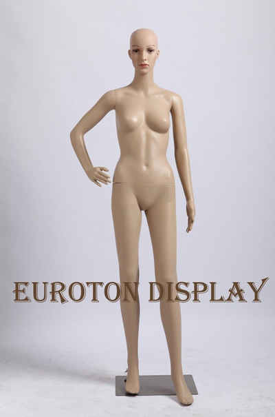 Eurotondisplay Schneiderpuppe Kinderpuppe weibliche Schaufensterpuppe 2 Perücken Hautfarbe, Nicht zutreffend