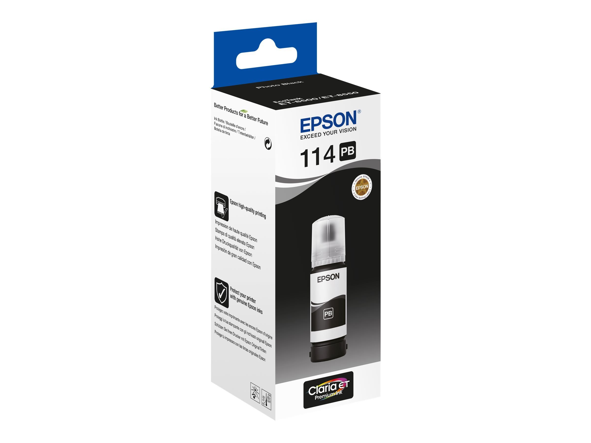 EPSON Ink/114 EcoTank Photo Black ink bottle Tintenpatrone