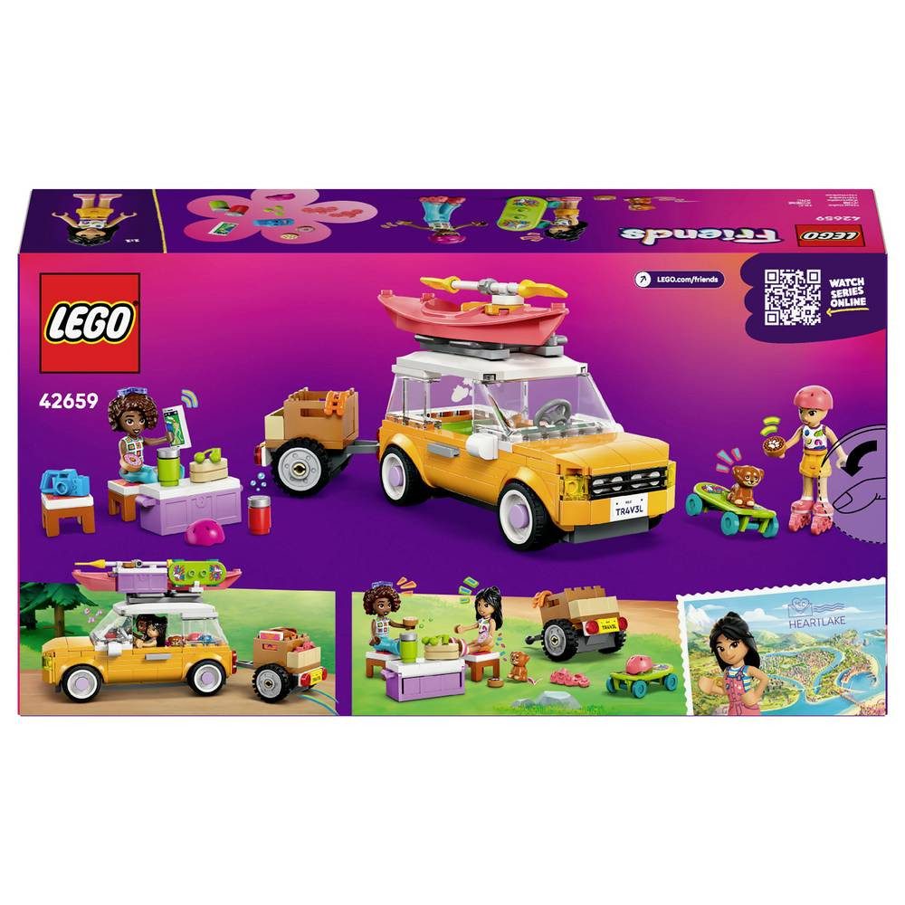 LEGO® 42659 LEGO® FRIENDS Abenteuertrip mit Freunden Konstruktionsspielsteine