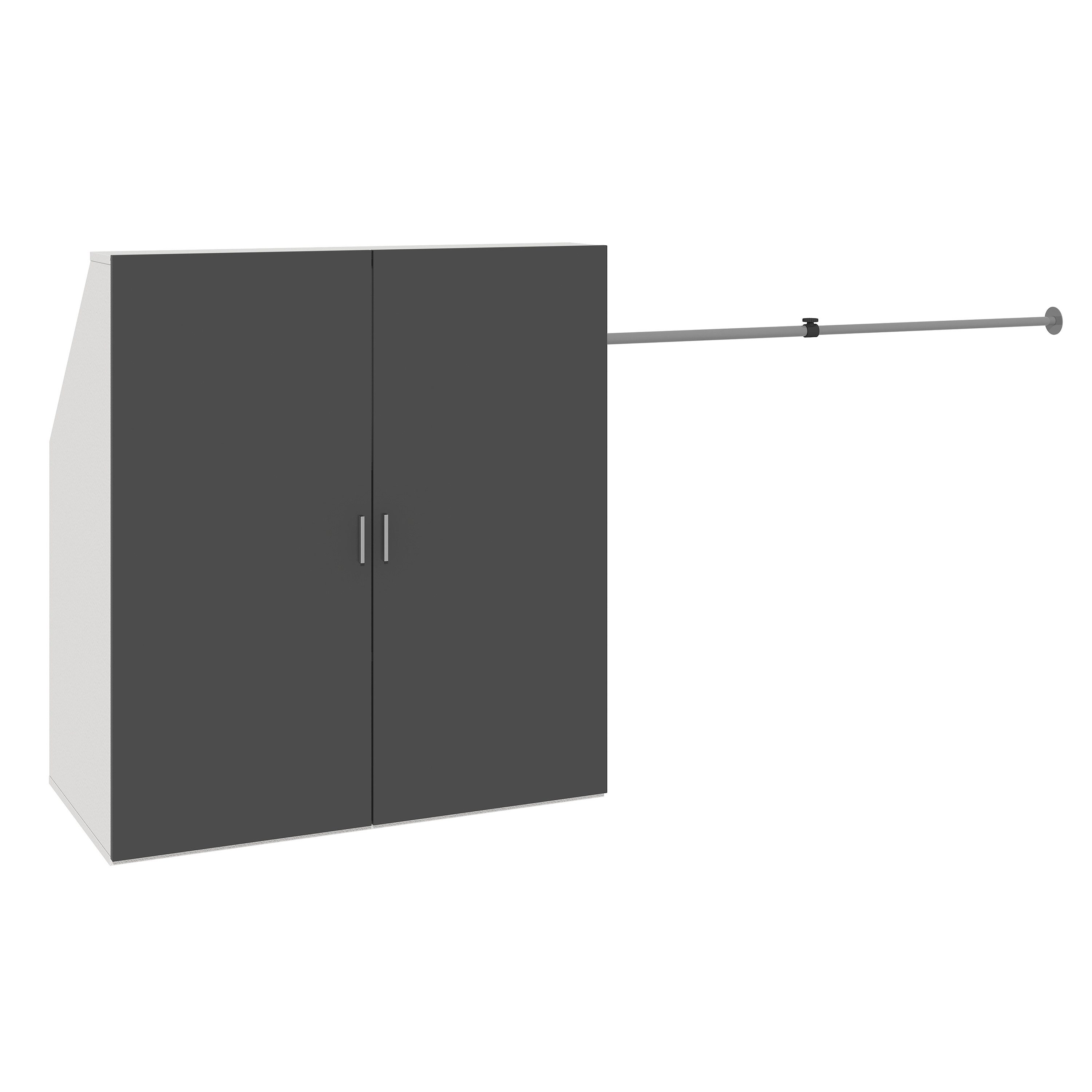 VCM Kleiderschrank Dacho L 90x100x52cm