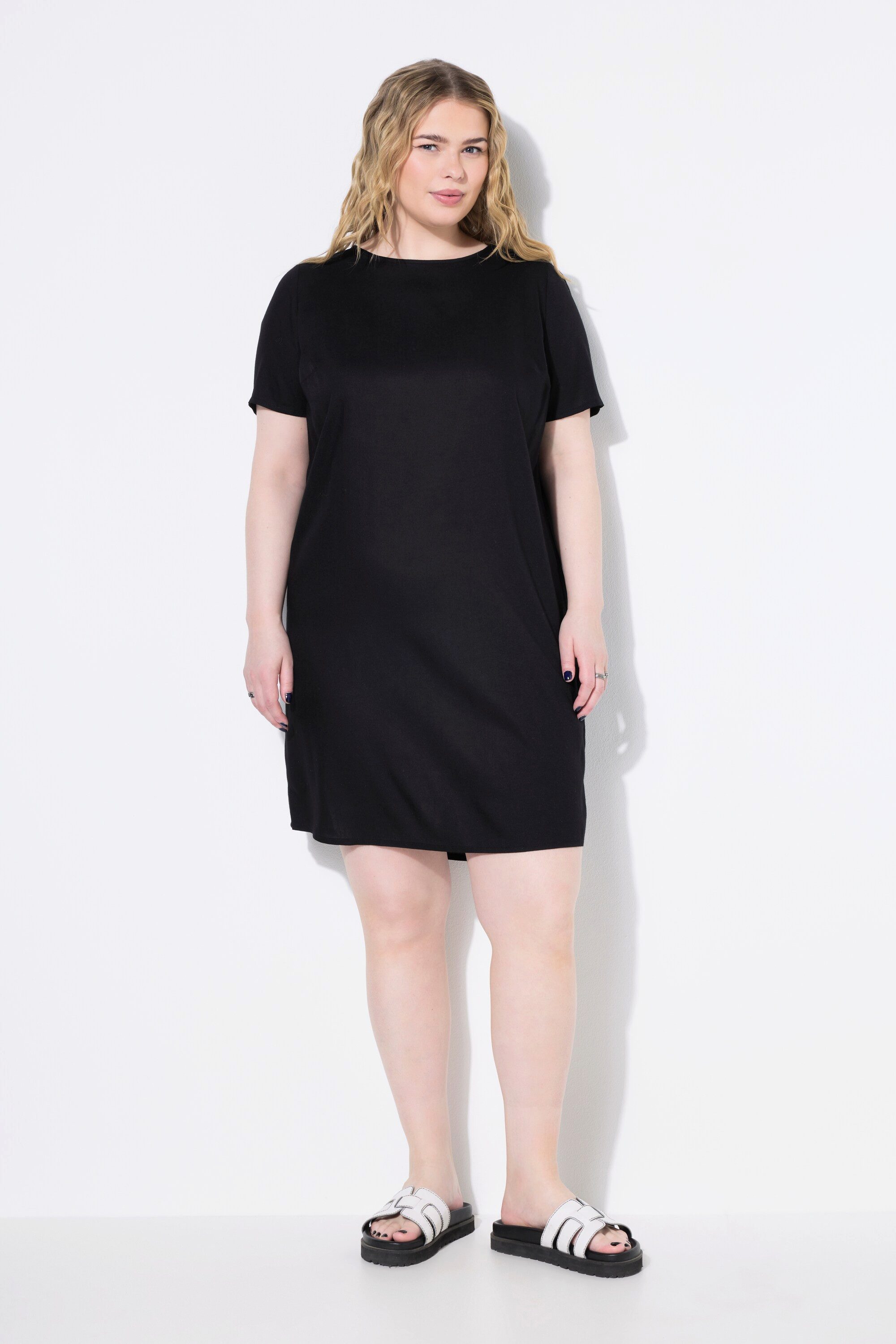 Studio Untold Minikleid Kleid Straight Shape weiche Viskose günstig online kaufen