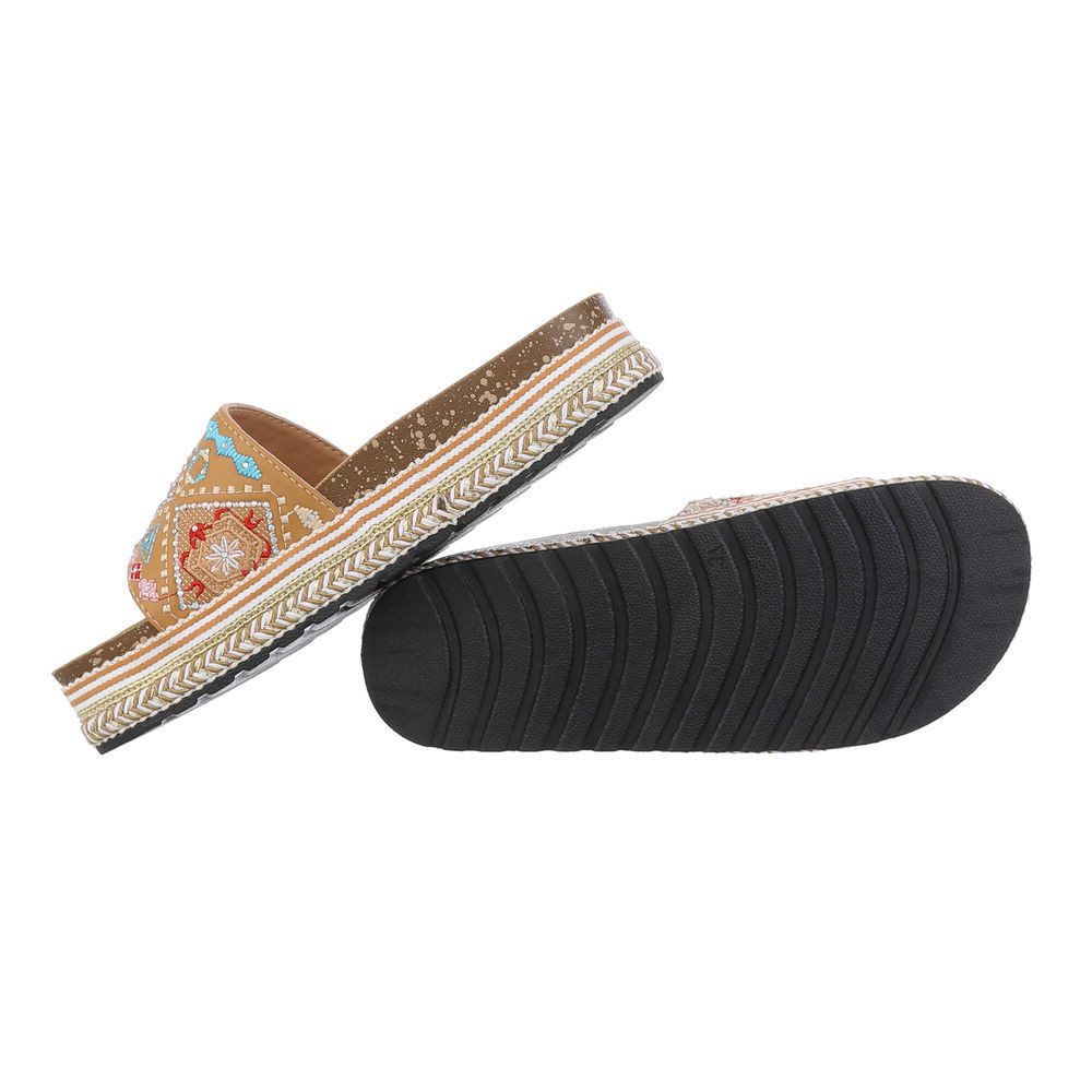 Ital-Design Damen Mules Freizeit Plateausandaletten (86594136) günstig online kaufen