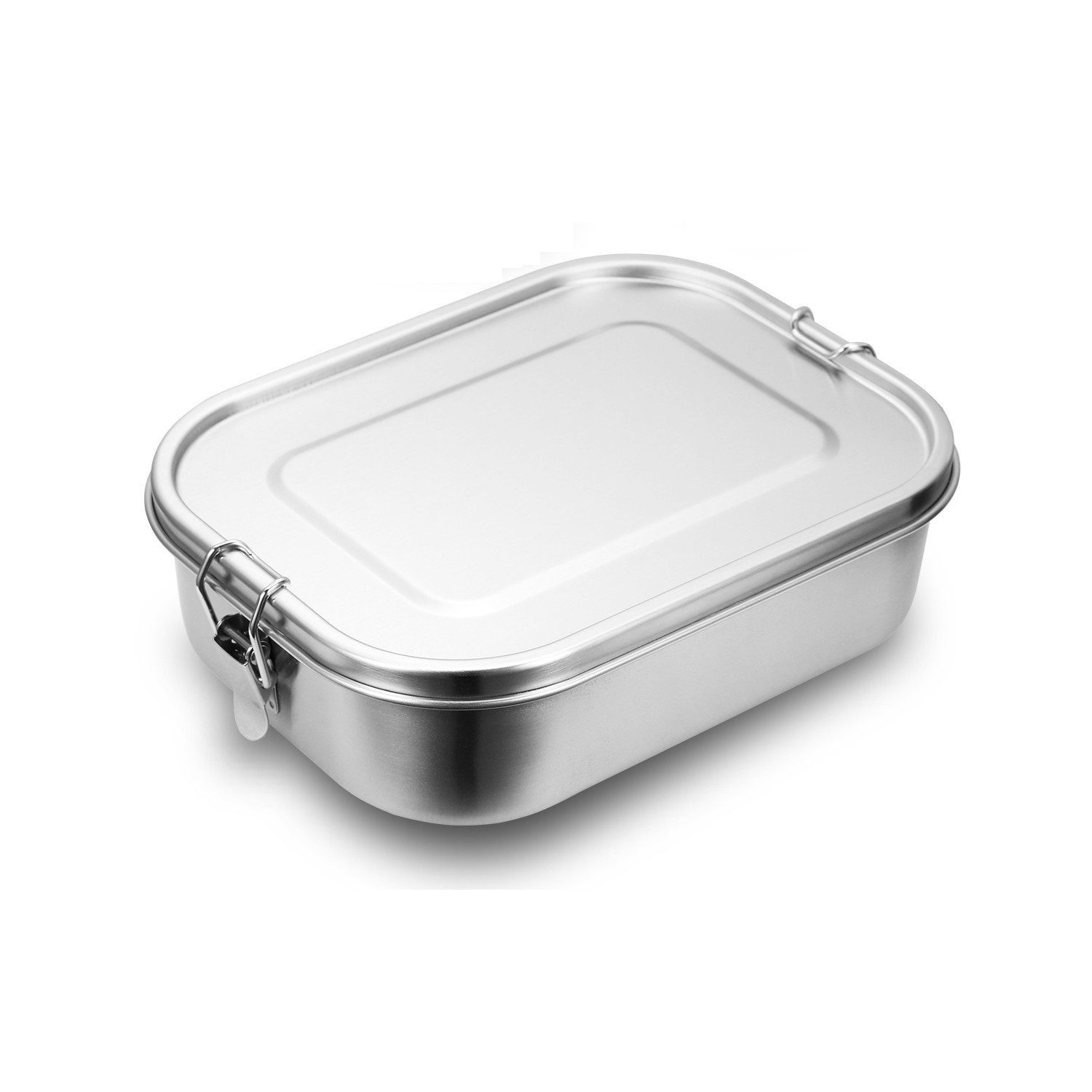 FELIXLEO Lunchbox Lunchbox 800ml Edelstahl Brotdose mit Fächern Lunchbox Auslaufsicher, (1-tlg)