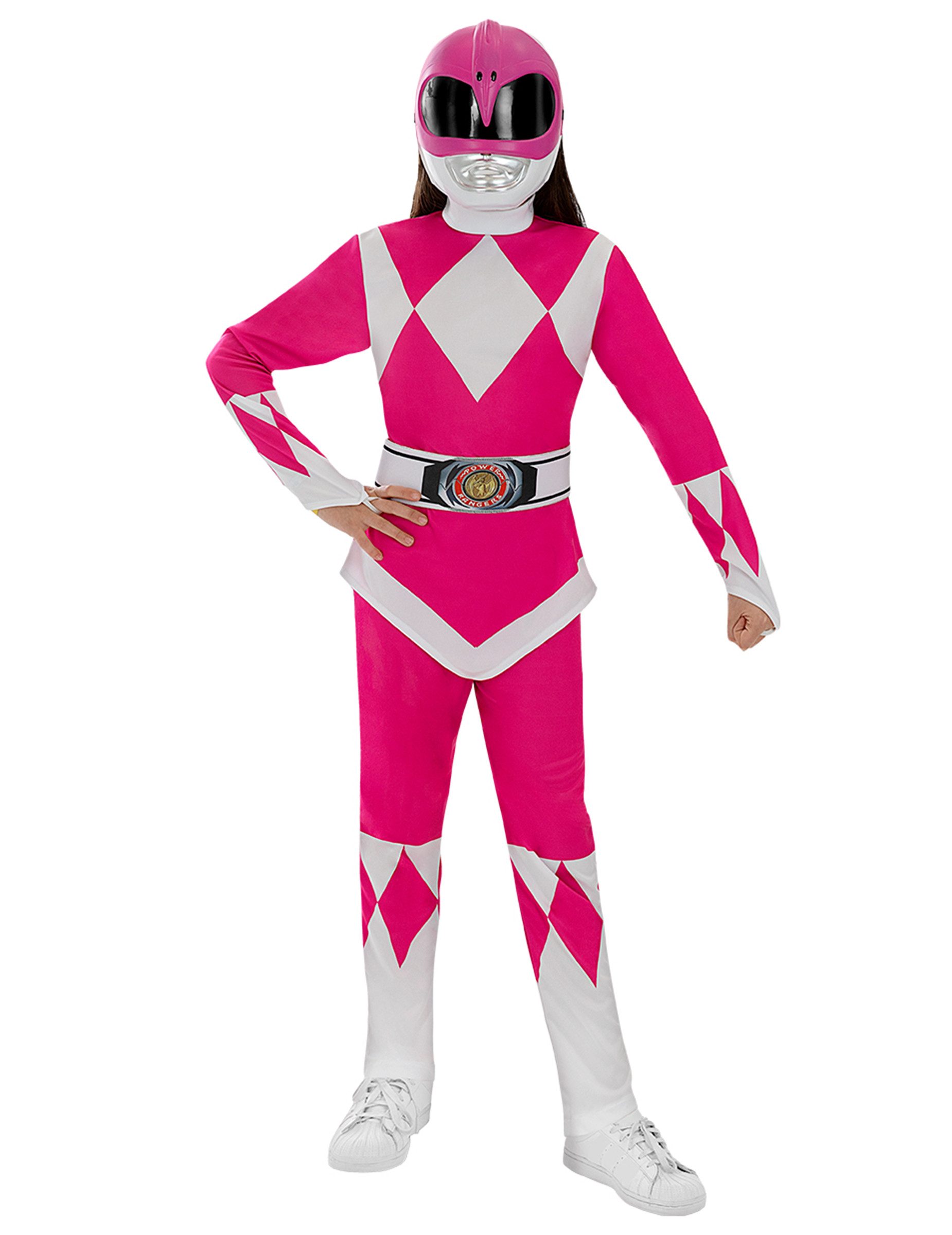 Kostüm Power Ranger kinder rosa