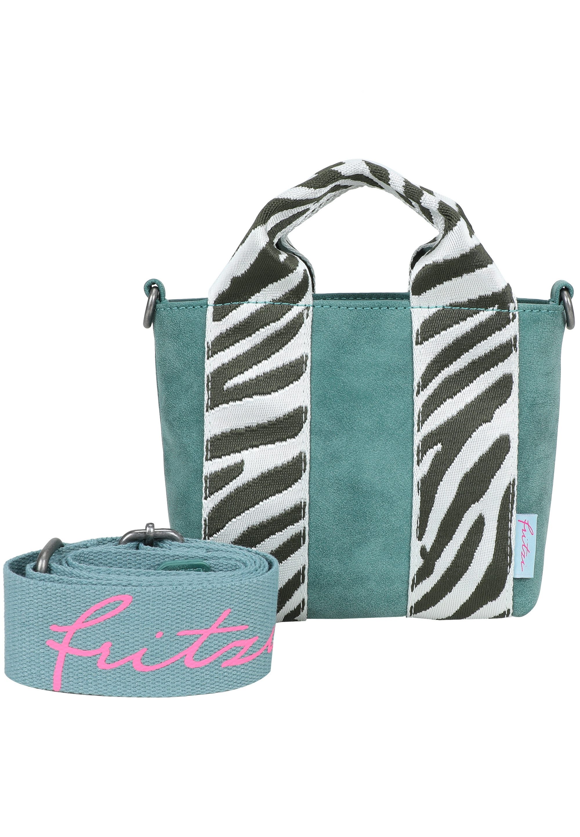 Fritzi aus Preußen Schultertasche Fritzi Bini Jive Blackini, mit breiten We günstig online kaufen