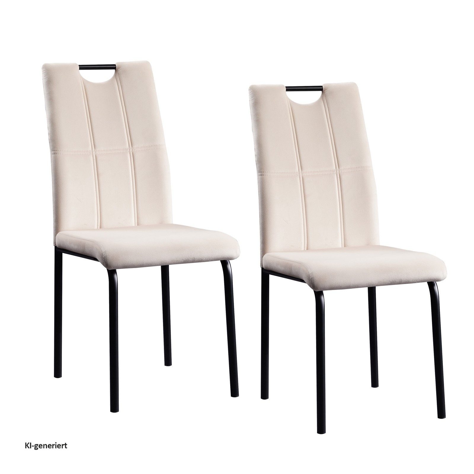 HTI-Living Esszimmerstuhl Stuhl Denton Velvet 2er-Set (Set, 2 St), Esszimmerstuhl Samt