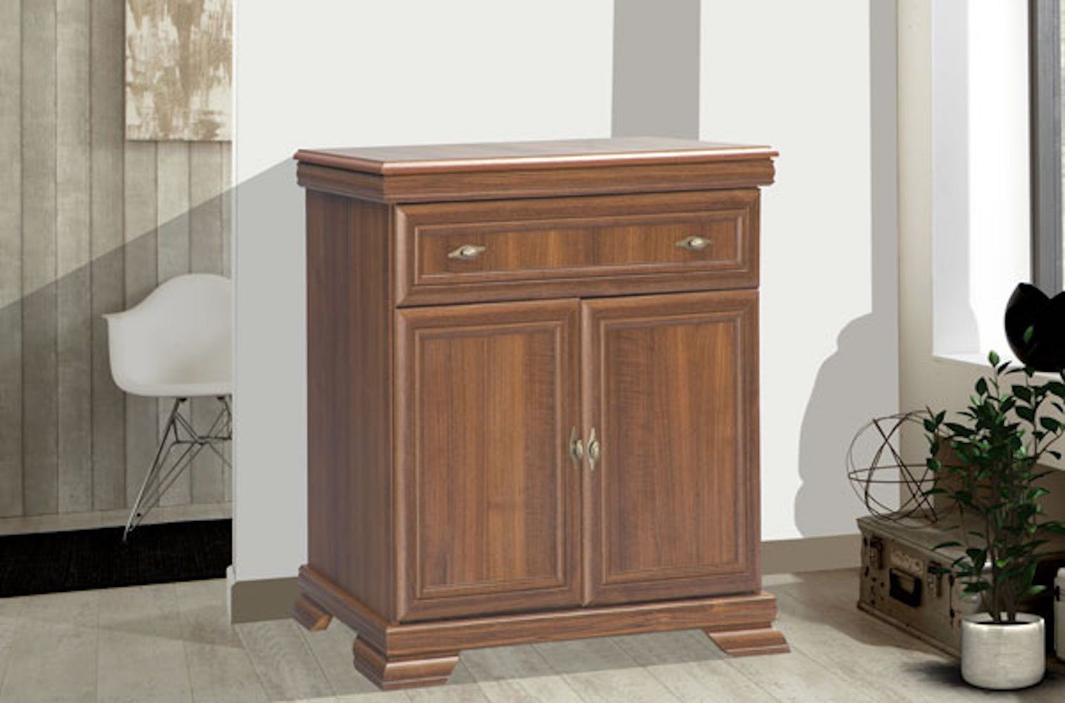 Feldmann-Wohnen Highboard Kora (1 St), 2-türig Samoa King