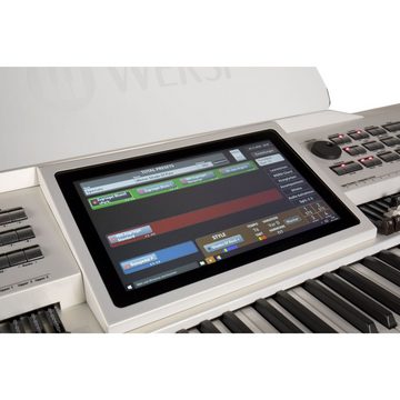 Wersi Entertainer-Keyboard (OAX1 Professional Arranger Keyboard/Orgel, Perlmutt Weiss, 76-Tasten Deluxe-Tastatur, Touch Display, Integrierter Effektprozessor, 1500 Sounds), OAX1, Professional Arranger Keyboard, 76-Tasten Deluxe-Tastatur