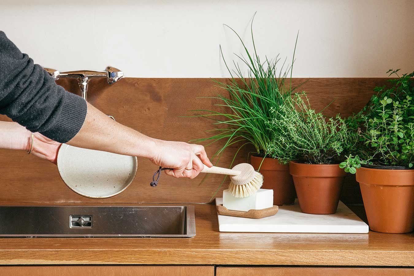 Andrée Jardin Reinigungsbürste Spülbürste Cuisine Collection Medium