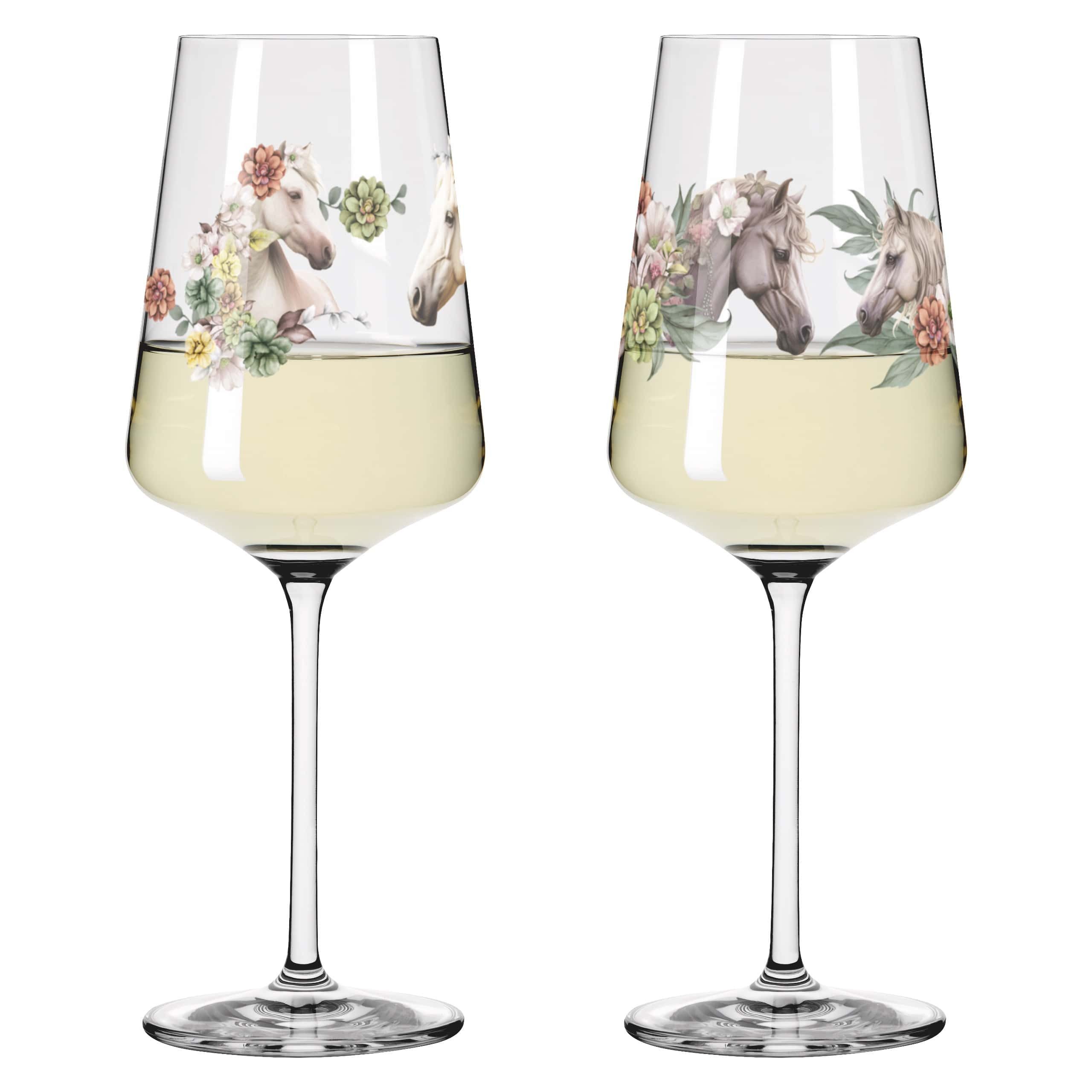 Ritzenhoff Weißweinglas Reitgold