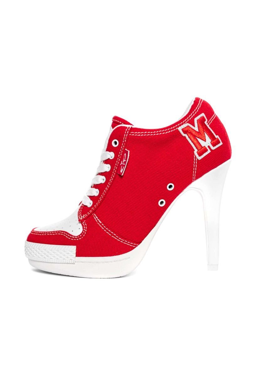 Missy Rockz COLLEGE ROCKZ - M just red High-Heel-Stiefelette Absatzhöhe:  10,5 cm