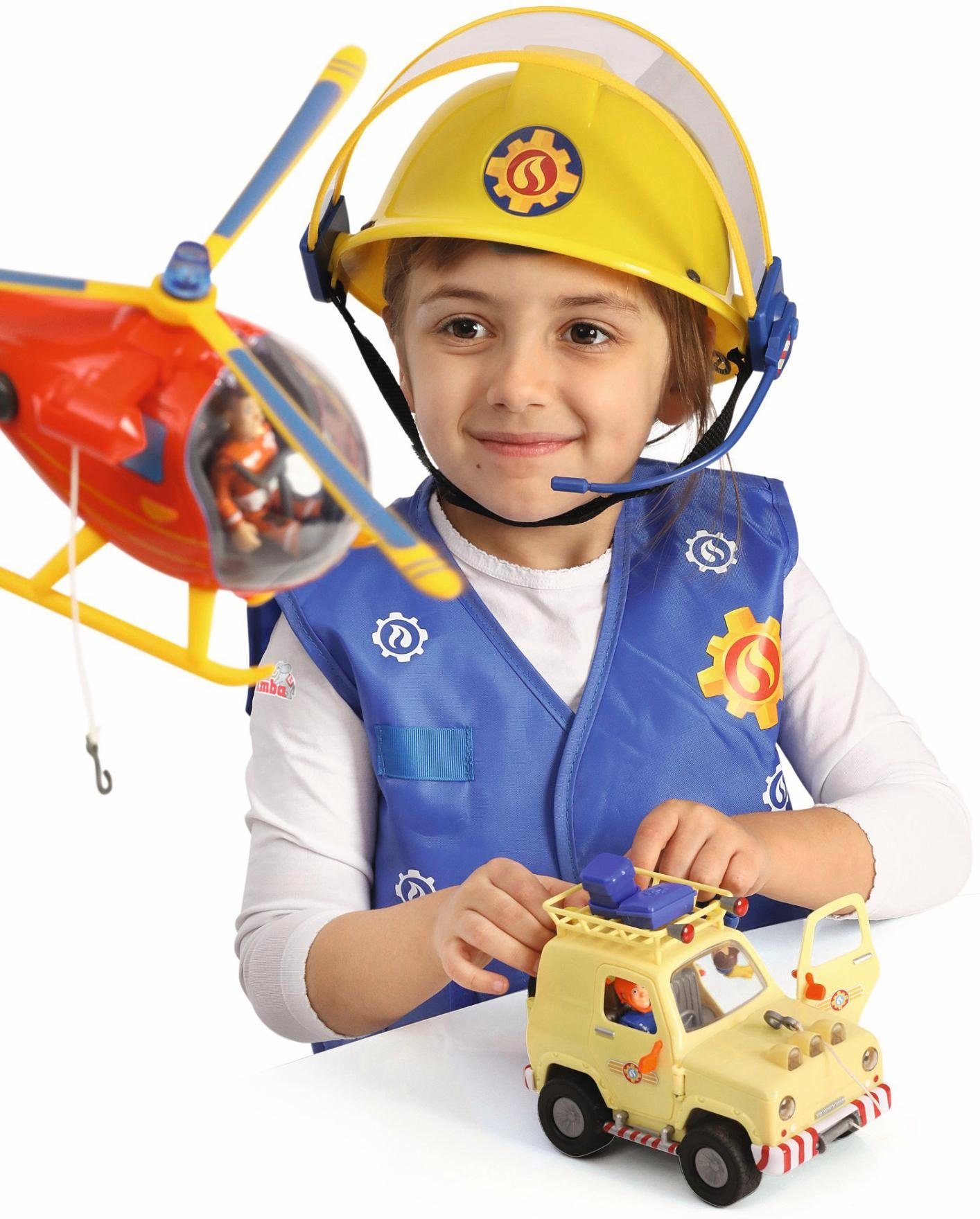 Spielzeug-Helm Sam SIMBA Feuerwehrmann