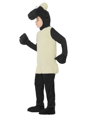 Smiffys Kostüm Shaun das Schaf, Original lizenziertes Shaun das Schaf Kostüm für Kids
