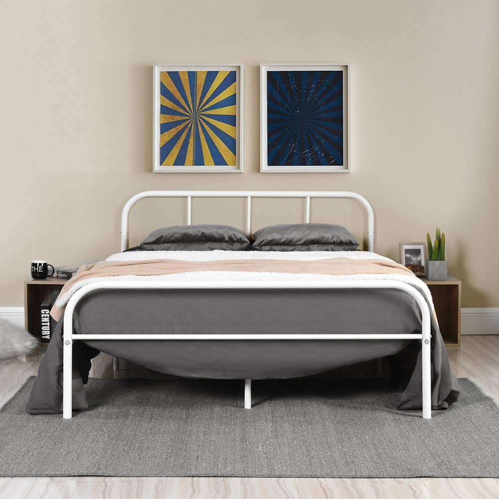 PHOEBE CAT Metallbett, Doppelbett Gästebett Jugendbett mit Lattenrost Bett  für kleine Räume, 140*190 cm online kaufen | OTTO