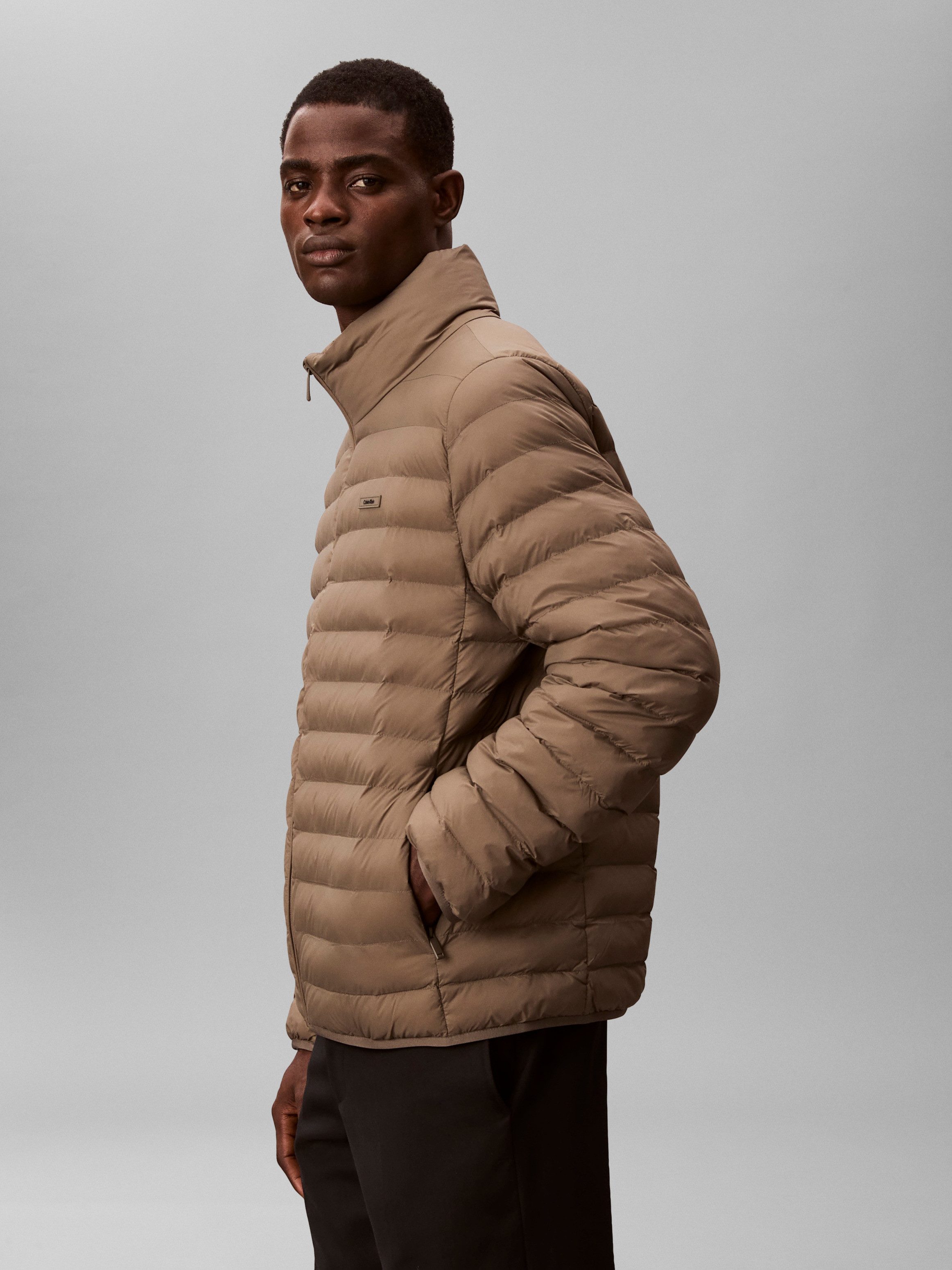 Calvin Klein Steppjacke Mit Rundhalsausschnitt