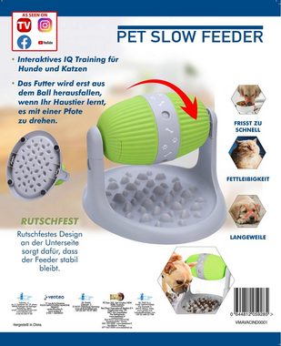 Best Direct® Futternapf Pet Slow Feeder, ABS, Training für Hunde, Spielzeug, Diät - Futterspender - Napf