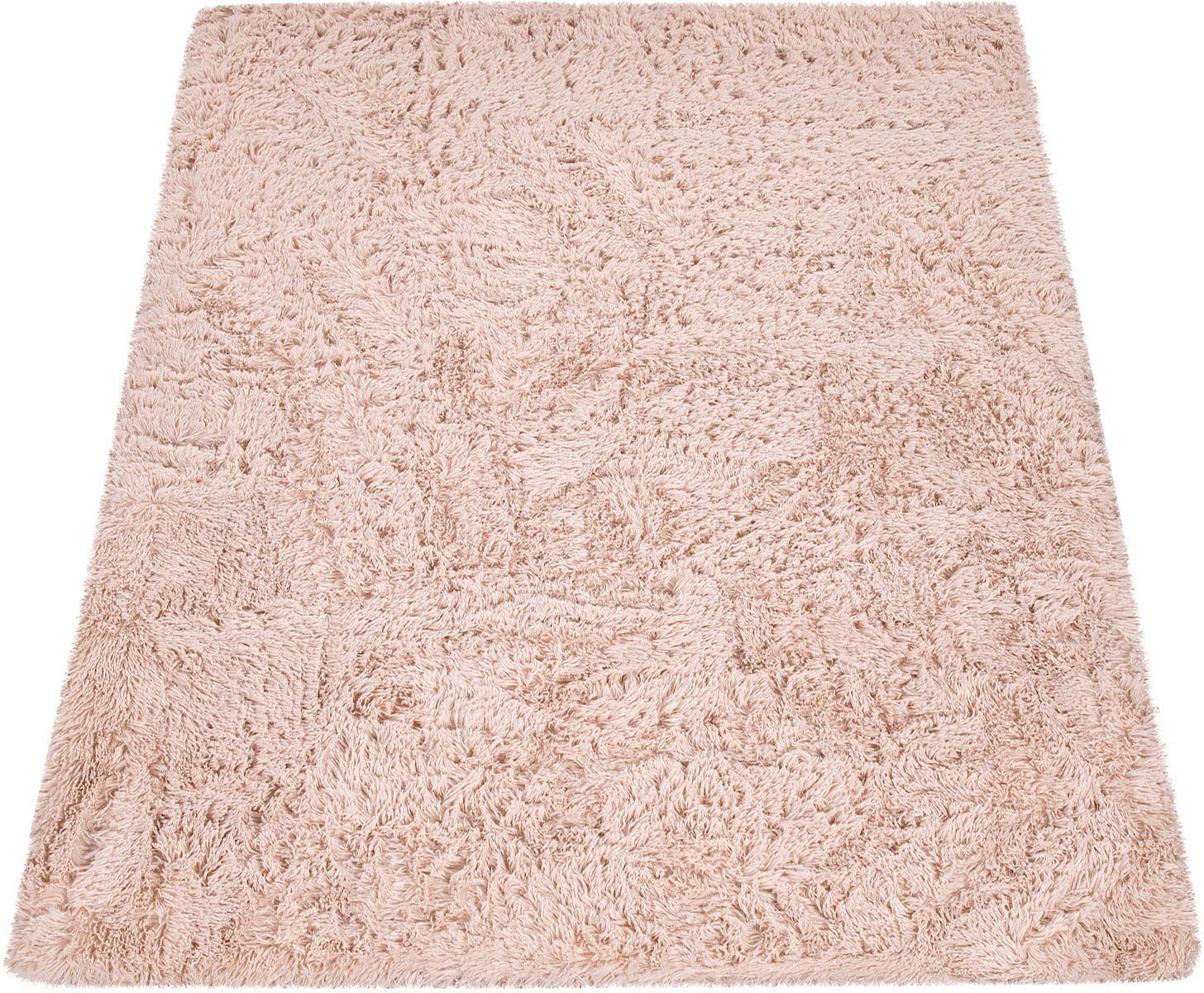 Paco Home Hochflor-Teppich Silky 591, rechteckig, günstig online kaufen