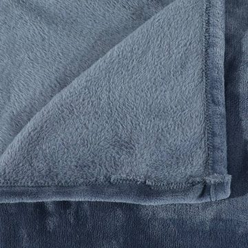 Bettüberwurf Decke Grau 130x170 cm Polyester, vidaXL