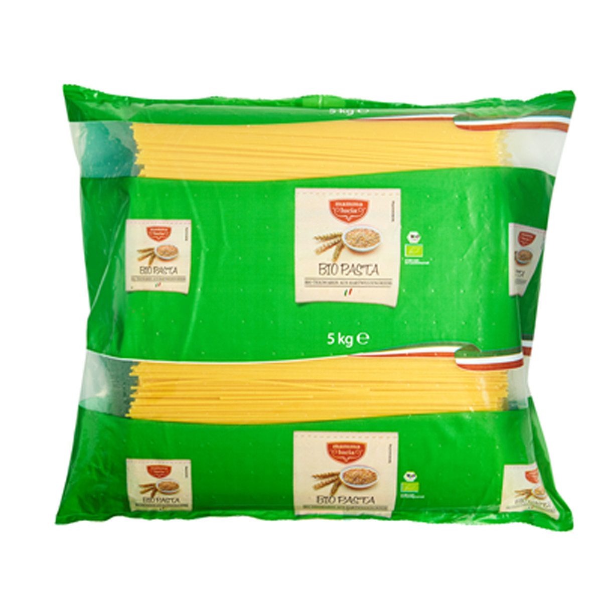 mamma lucia Nudeln, Mamma Lucia Bio Spaghetti Hartweizengrießnudeln Beutel 5000g