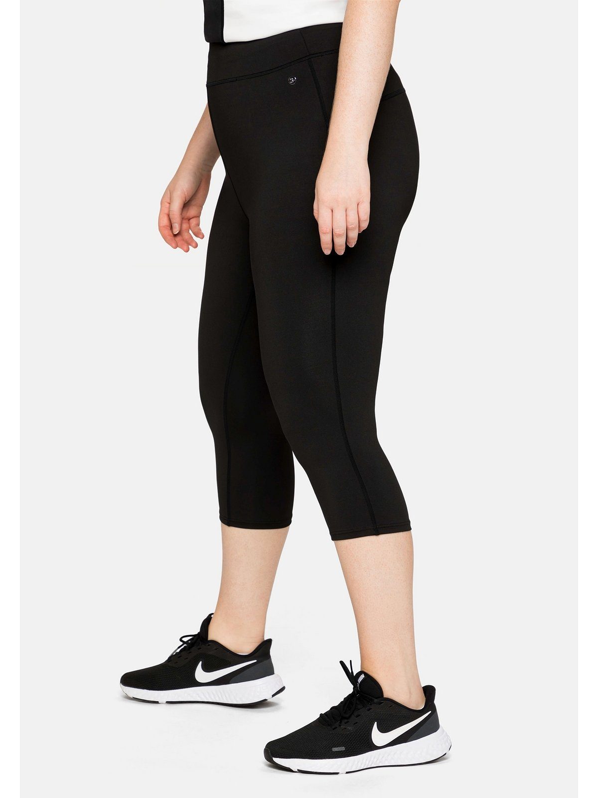 Sheego Sporthose Große Größen aus Funktionsqualität, mit Innentasche