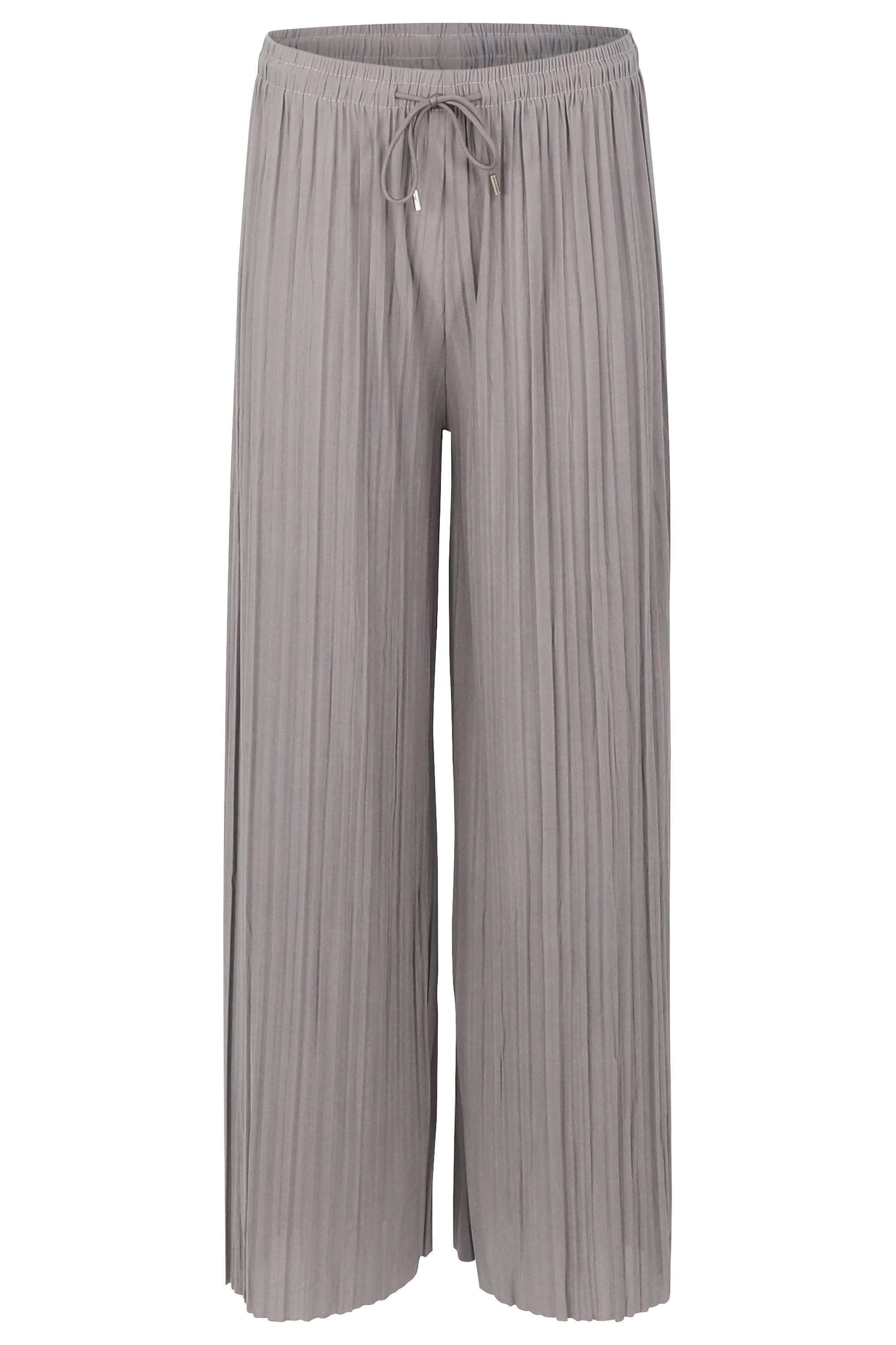 malito more than fashion Palazzohose Damen Plissee-Hose 883 Plissee Schlupf günstig online kaufen