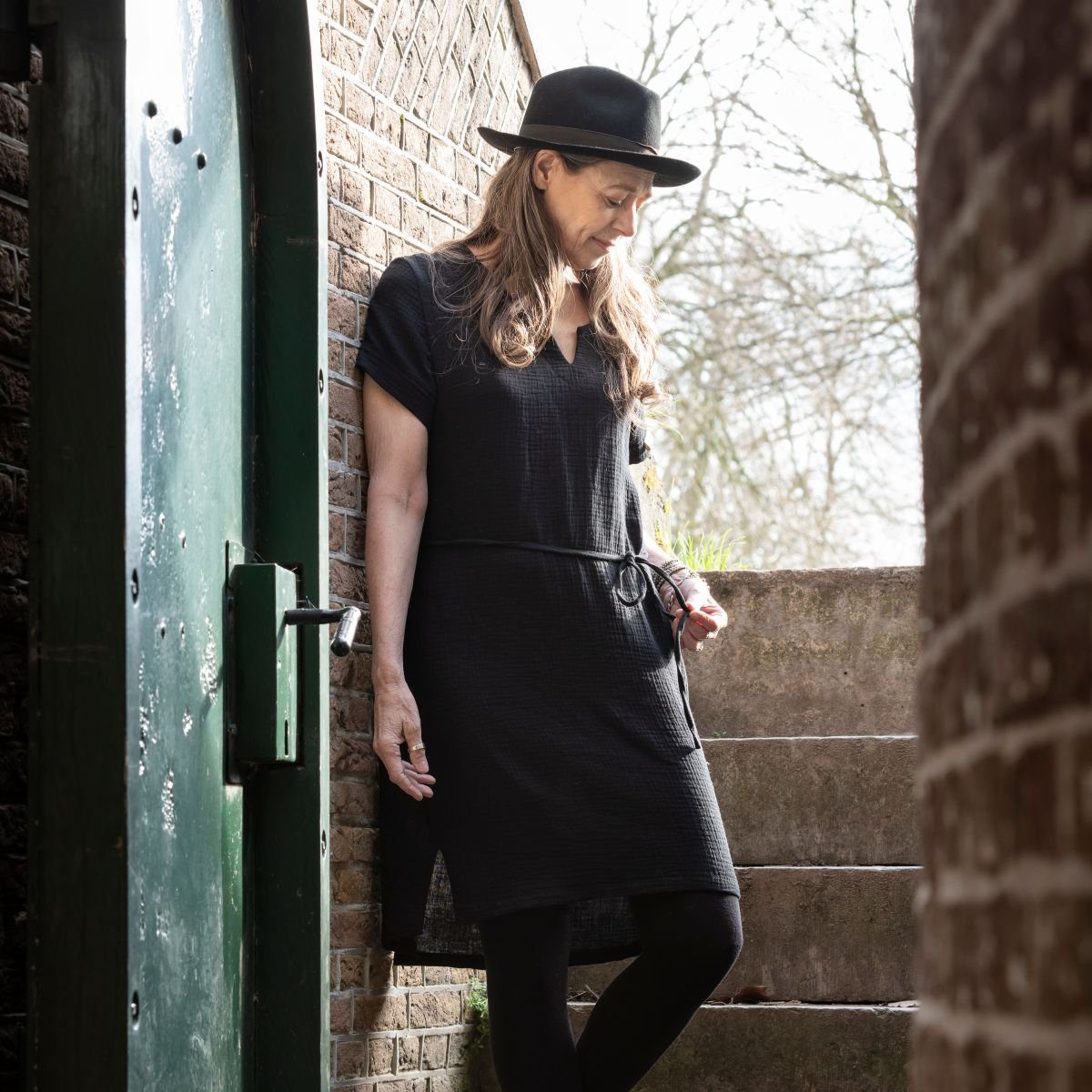 Knit Factory Strickkleid Knit Factory Indy Kleid L Glatt Gelb Kleid Strickkleid Sommer Kleid