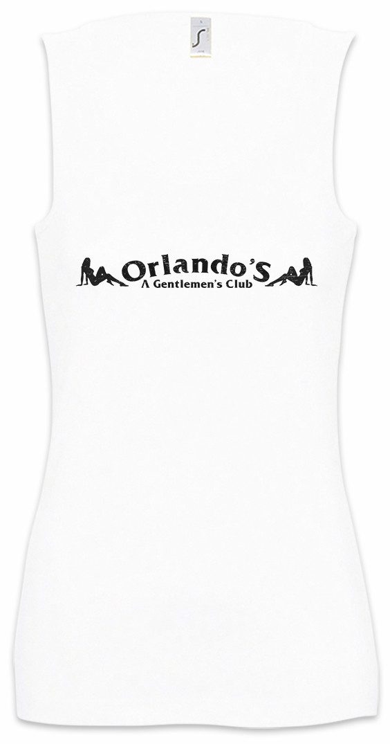 Tanktop Orlando's Ärmelloses Damen T-Shirt Gentlemen's Club Bar Wire