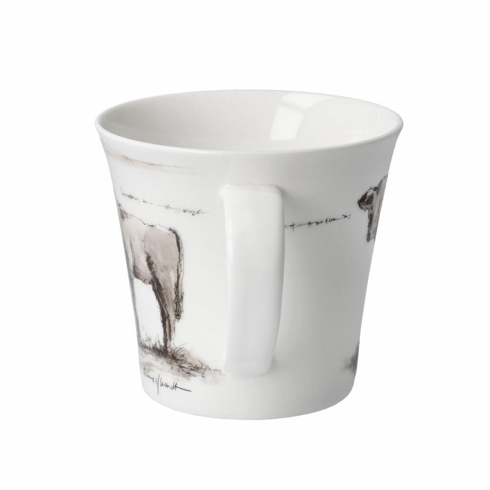 Immer der mit - Ruhe, Fine Mug Coffee-/Tea China Goebel Bone Becher Schnellhardt