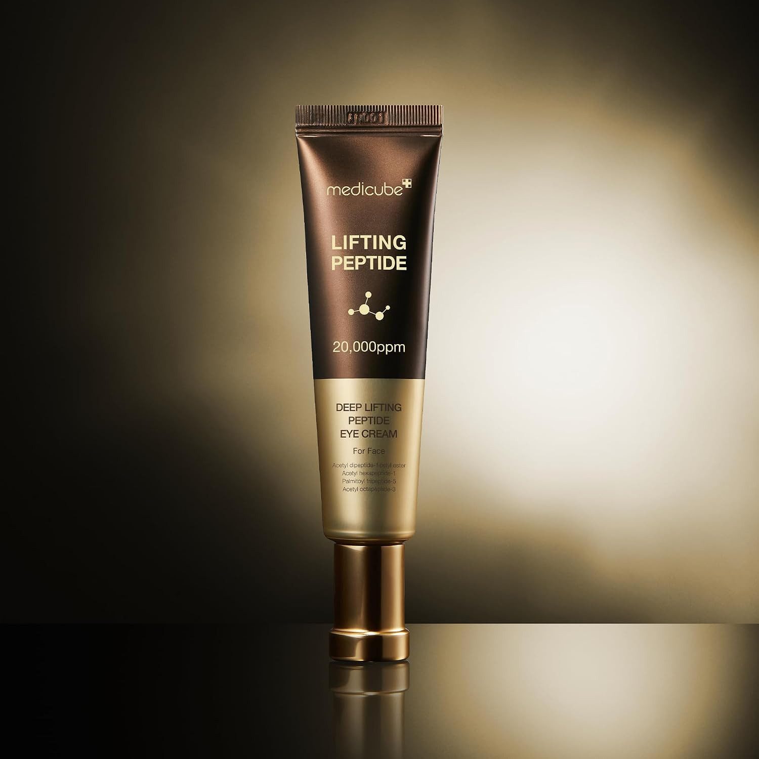 Medicube Anti-Aging-Augencreme Deep Lifting Peptide Eye Cream 30ml – Peptid Augencreme mit Kollagen, & Hyaluronsäure, straffende Anti-Aging Pflege gegen Fältchen, Augenringe & Schwellungen, Korean Skincare für die Augenpartie