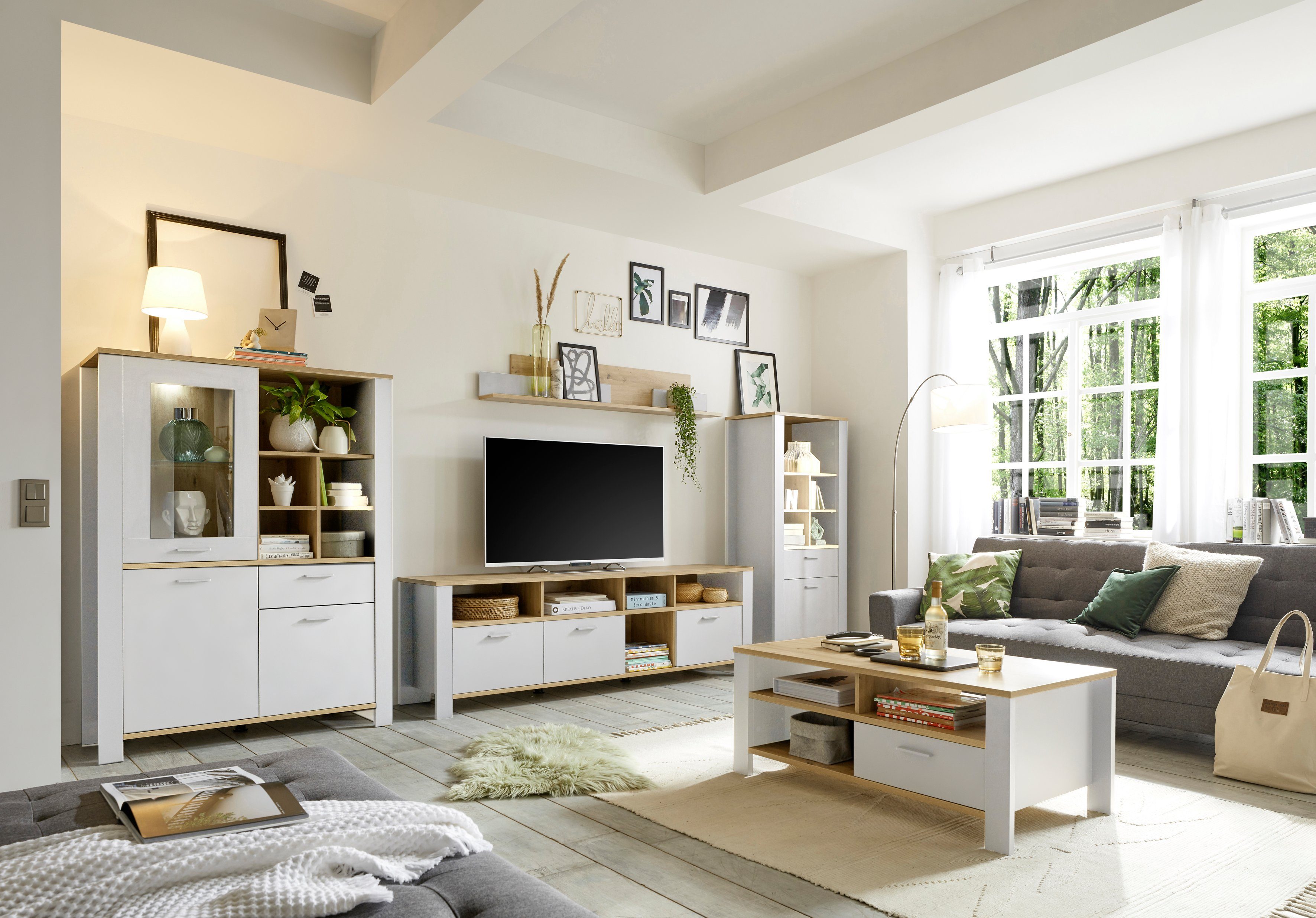 Mäusbacher Couchtisch Nele, (111 x 60 cm)