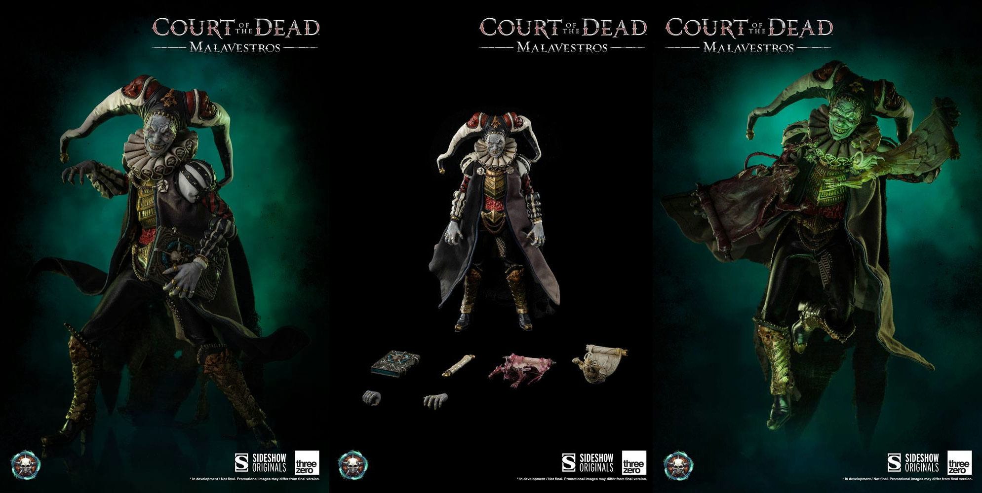 ThreeZero Actionfigur COURT OF THE DEAD MALAVESTROS 1/6 SCALE ACTIONFIGUR