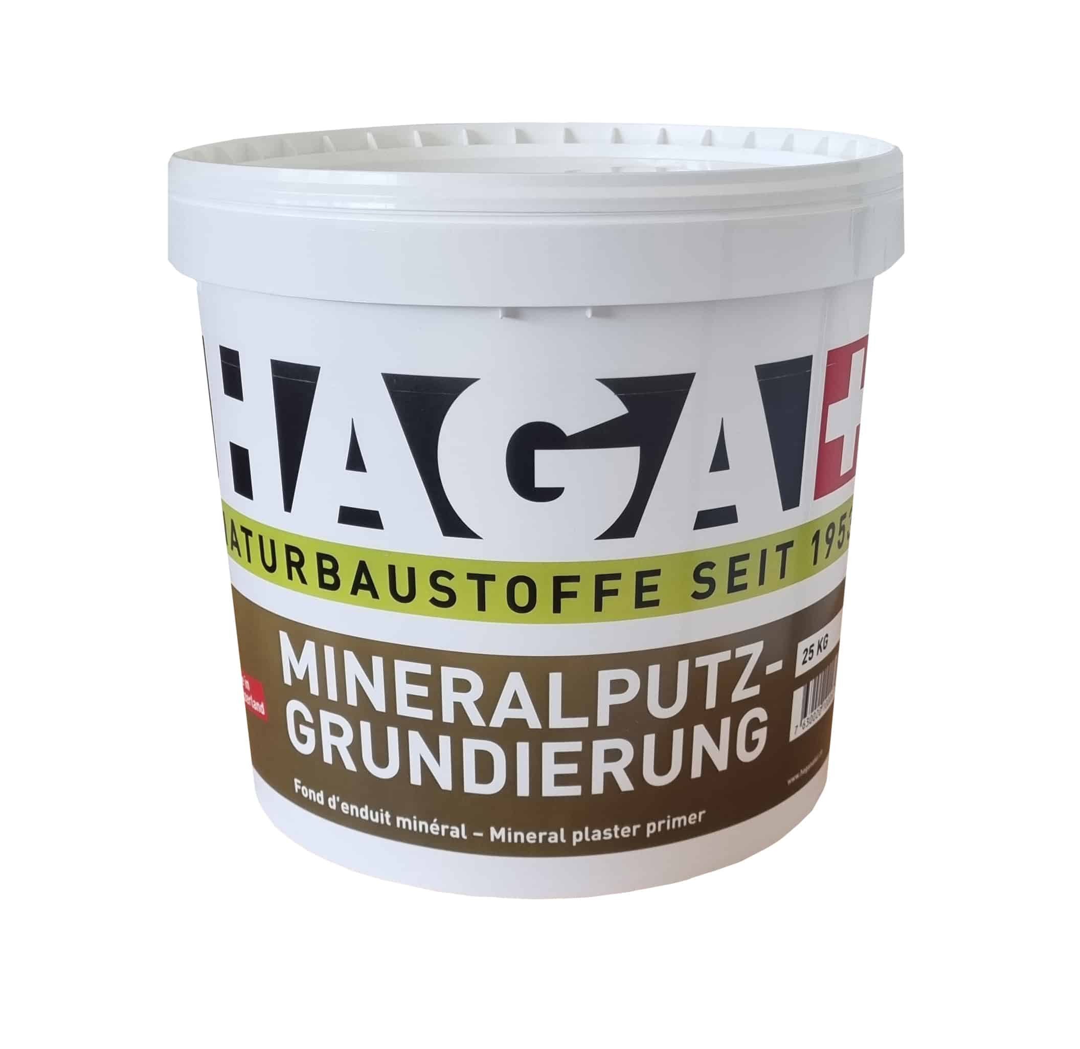 HAGA Naturbaustoffe Putzgrundierung HAGA Mineralputzgrundierung grob