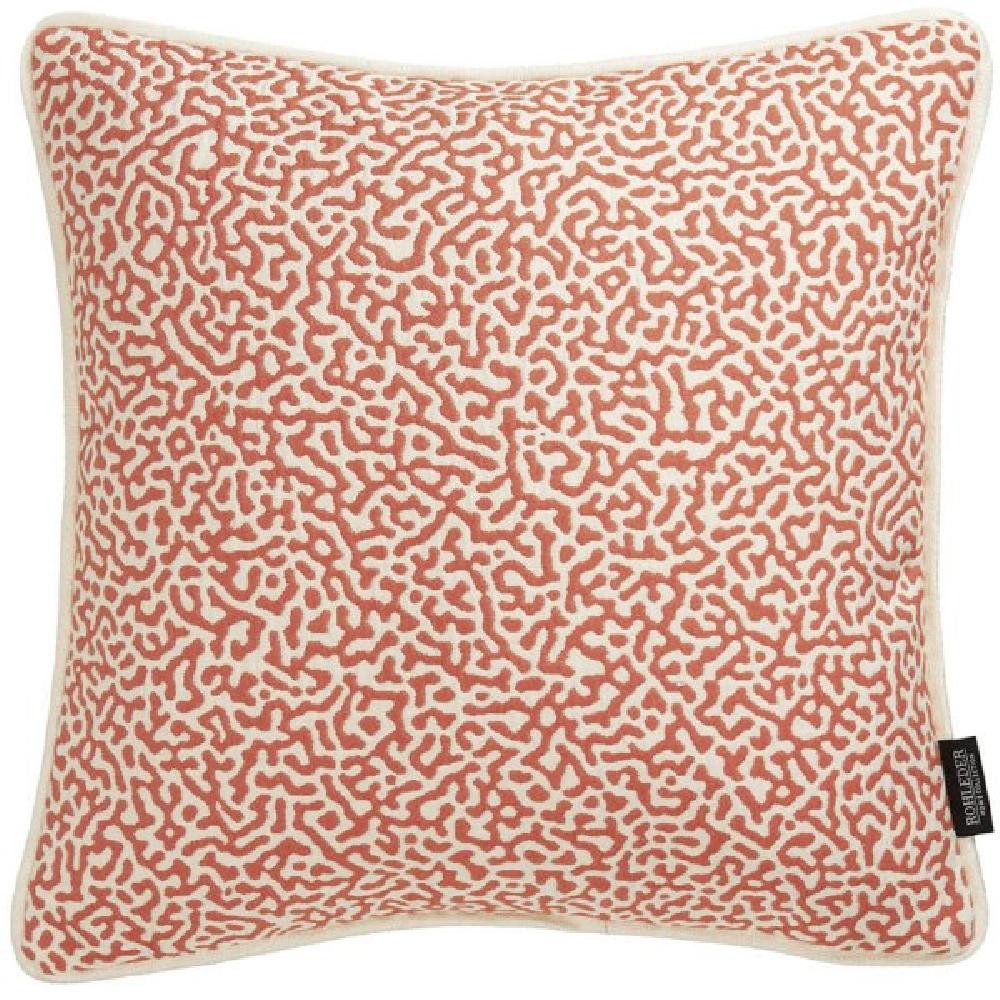 ROHLEDER Kissenhülle Kissenhülle Coral Deep Sea Red (40x40cm)