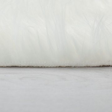 Hochflor-Teppich Sheepskin, FLAIR RUGS, rund, Höhe: 60 mm, Kunstfell, Wohnzimmer
