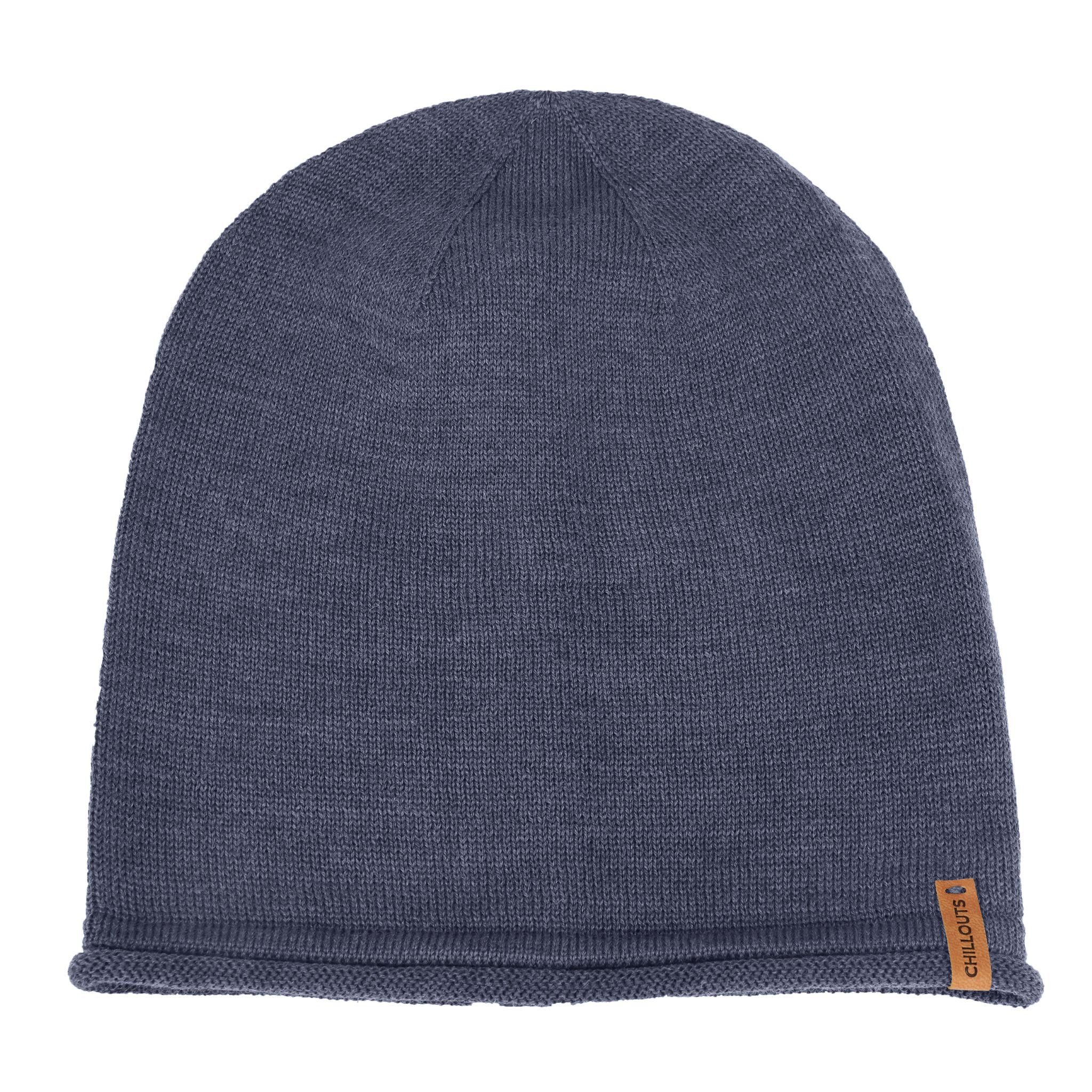 chillouts Beanie Leicester Hat Feinstrick, aus Merinowolle mit weicher Haptik