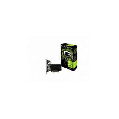 Gainward GeForce GT 710 426018336-3576 Grafikkarte (2 GB, GDDR3, passive Kühlung, 2GB Speicher, passiv gekühlt, Chipsatz: GT 710)