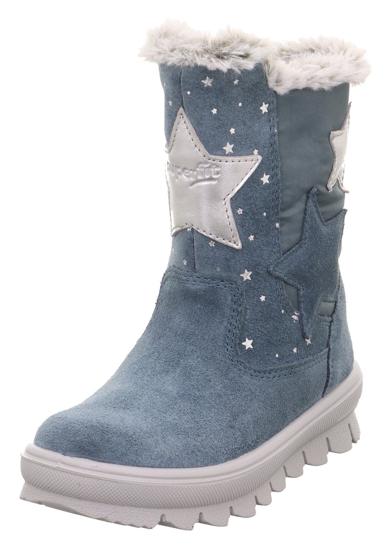Superfit FLAVIA WMS: Mittel Winterstiefel Snowboots mit wasserdichter GORE-TEX, Größenschablone zum Download