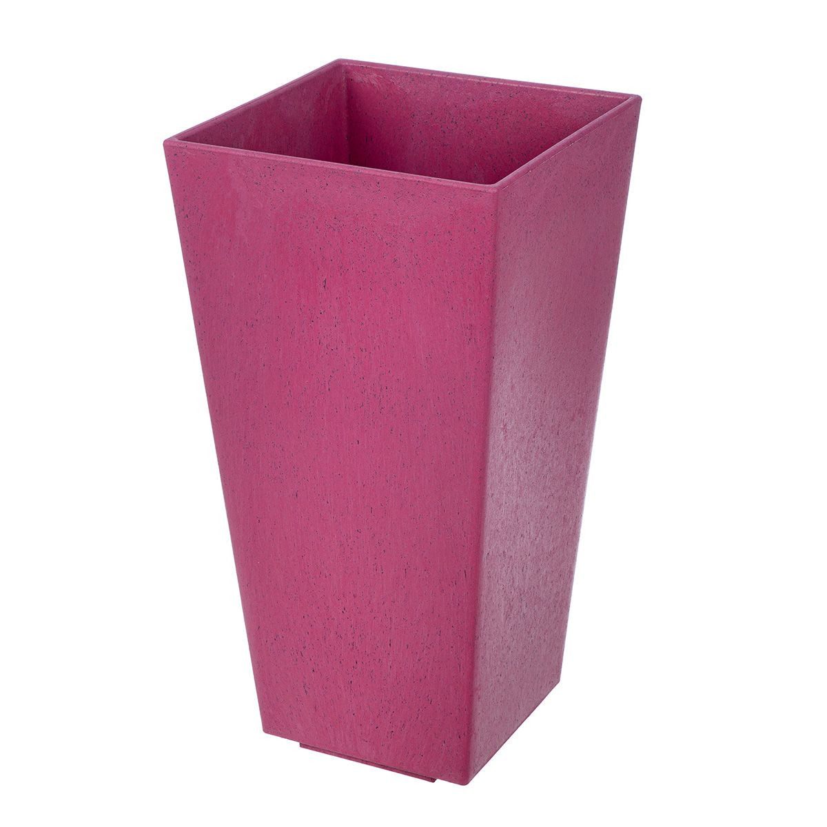 GILDE Pflanzkübel Pflanzgefaess Sonata konisch 50 cm pink gruen orange