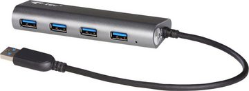 I-TEC USB 3.0 Metal Charging HUB 4 Port USB-Ladegerät