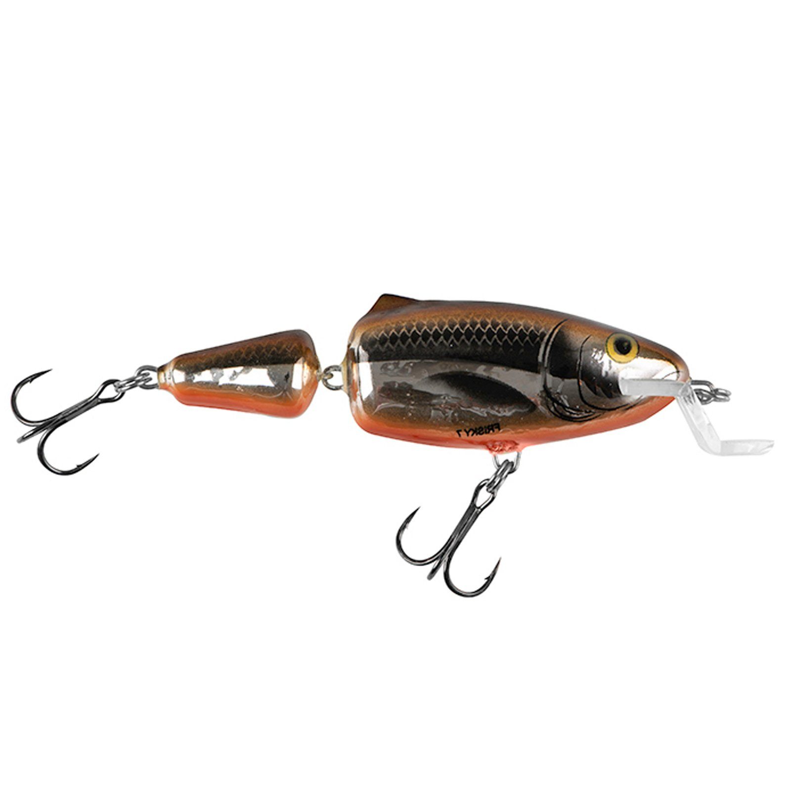 Salmo Kunstköder, Salmo Frisky Shallow Runner 7cm Hot Oilve Crankbait Wobbler Hot Olive