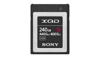 Sony QDG240F XQD-Karte G-Serie 240GB 400MB/s. Speicherkarte