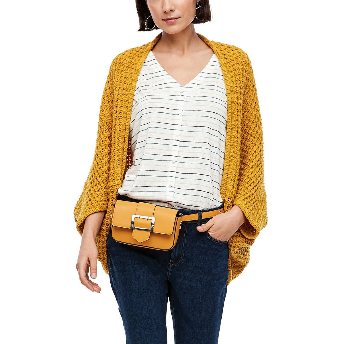 s.Oliver Bauchtasche Hip Bag mit Zierschließe Gürteltasche Bauchtasche 39.0 günstig online kaufen