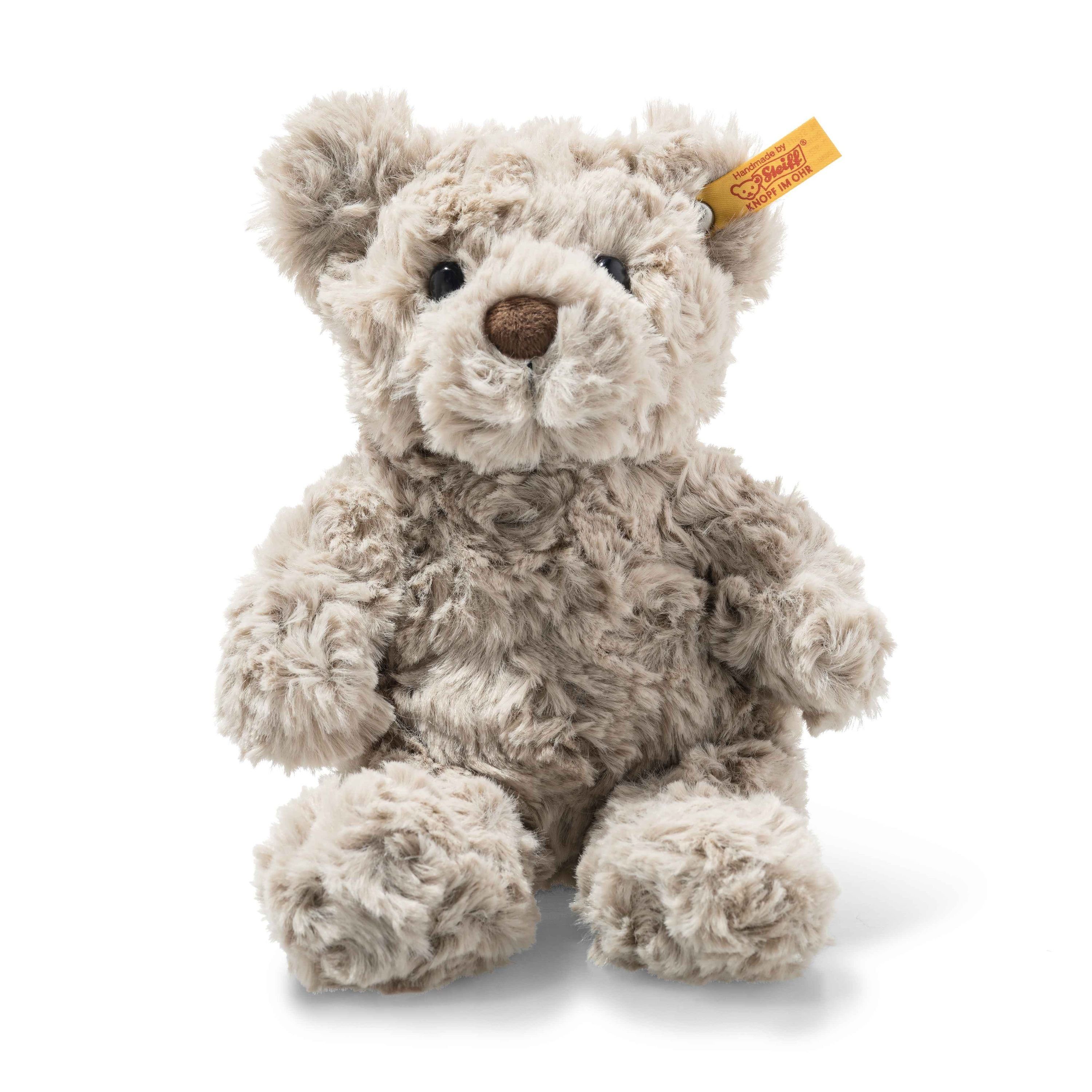 Steiff Kuscheltier Steiff Kuscheltier weich Soft Cuddly Friends Honey Teddybär, grau