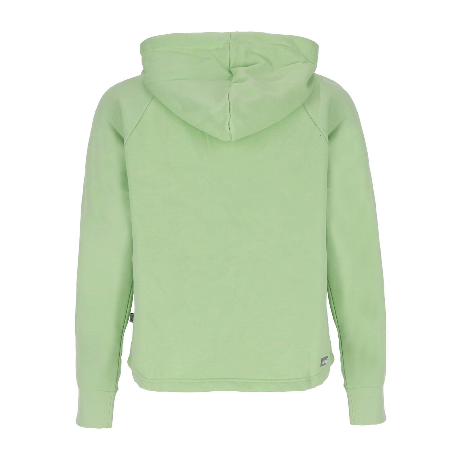 Leitfeuer Kapuzenpullover Damen Sweathoody in Melange-Optik mit kleiner Sti günstig online kaufen