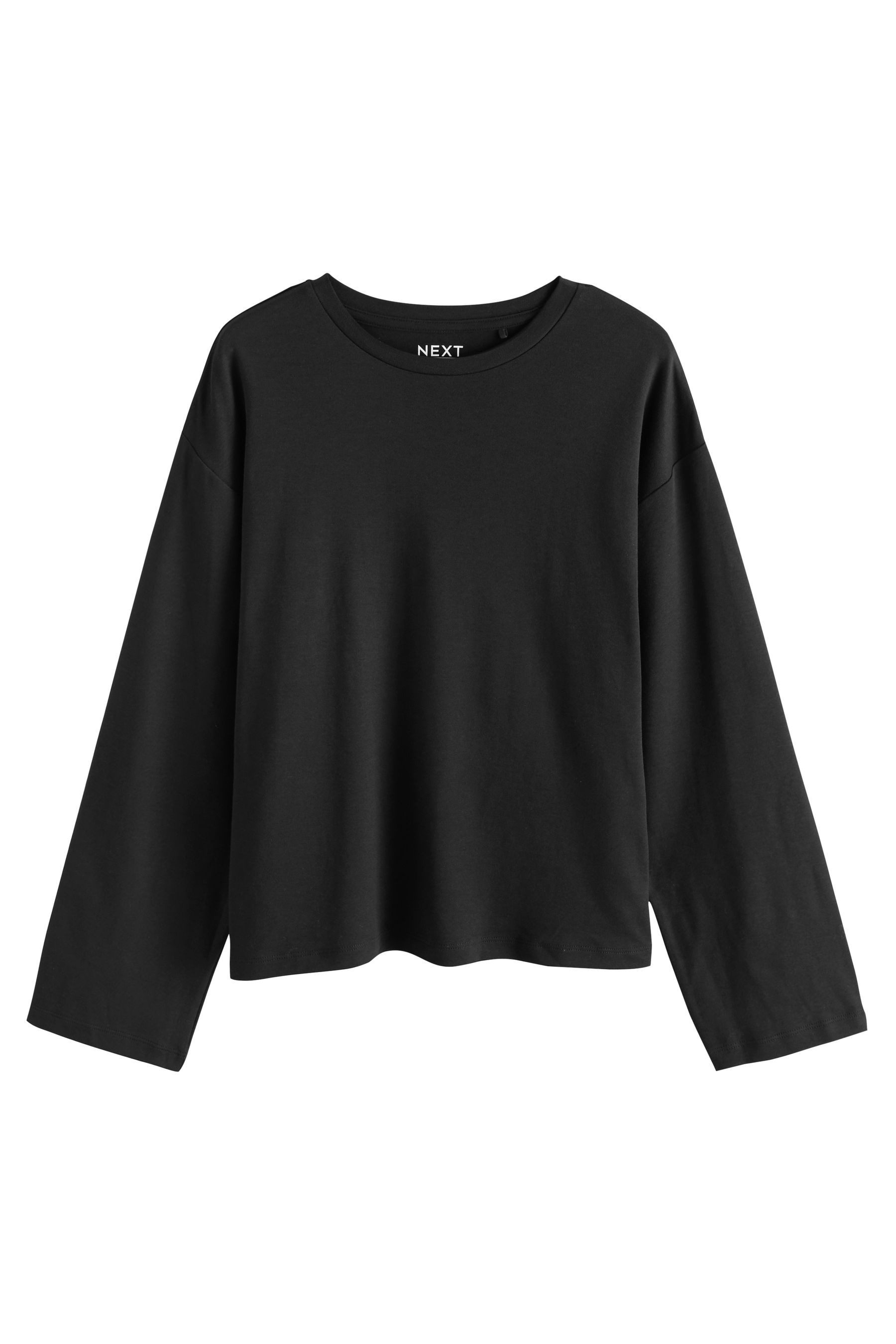 Next Langarmshirt Langarmoberteil mit Rundhalsausschnitt (1-tlg)