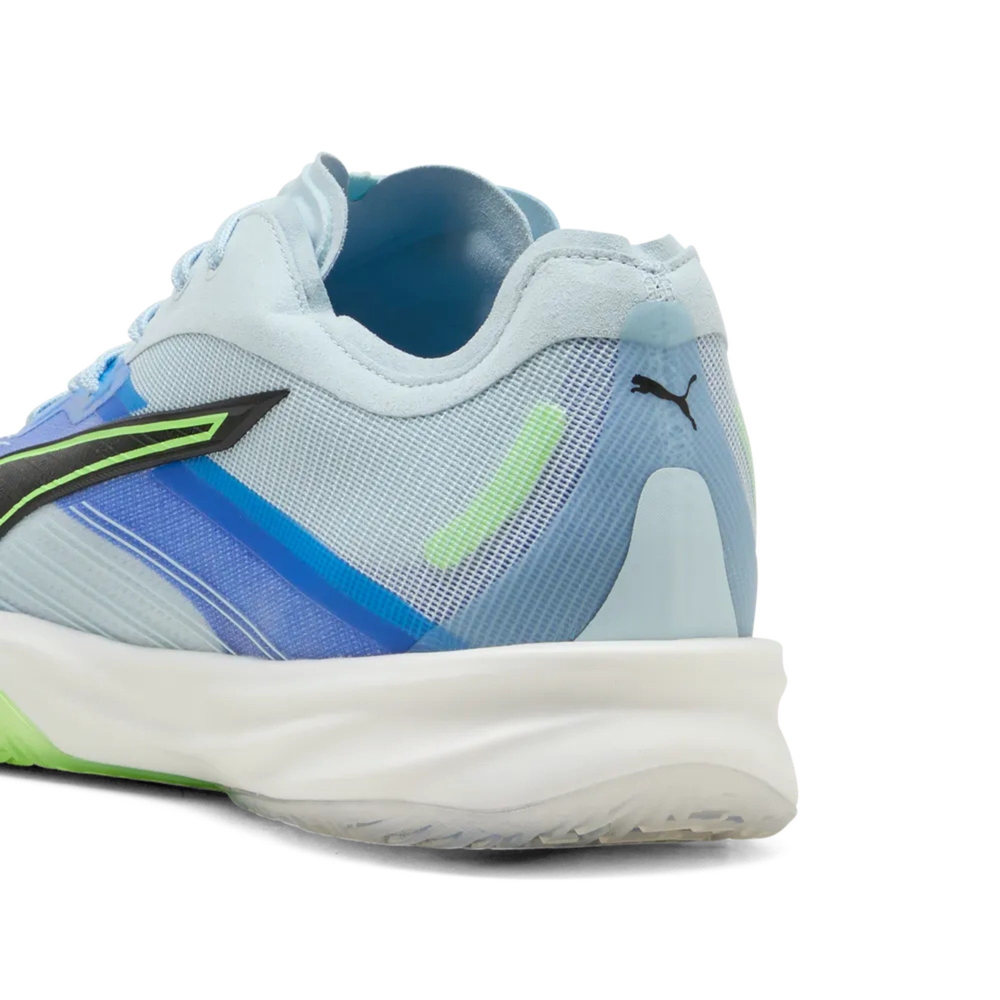 PUMA Hallen-Indoorschuhe Accelerate NITRO SQD 5 2026 blau Herren Badmintonschuh – Bild 2 von 5