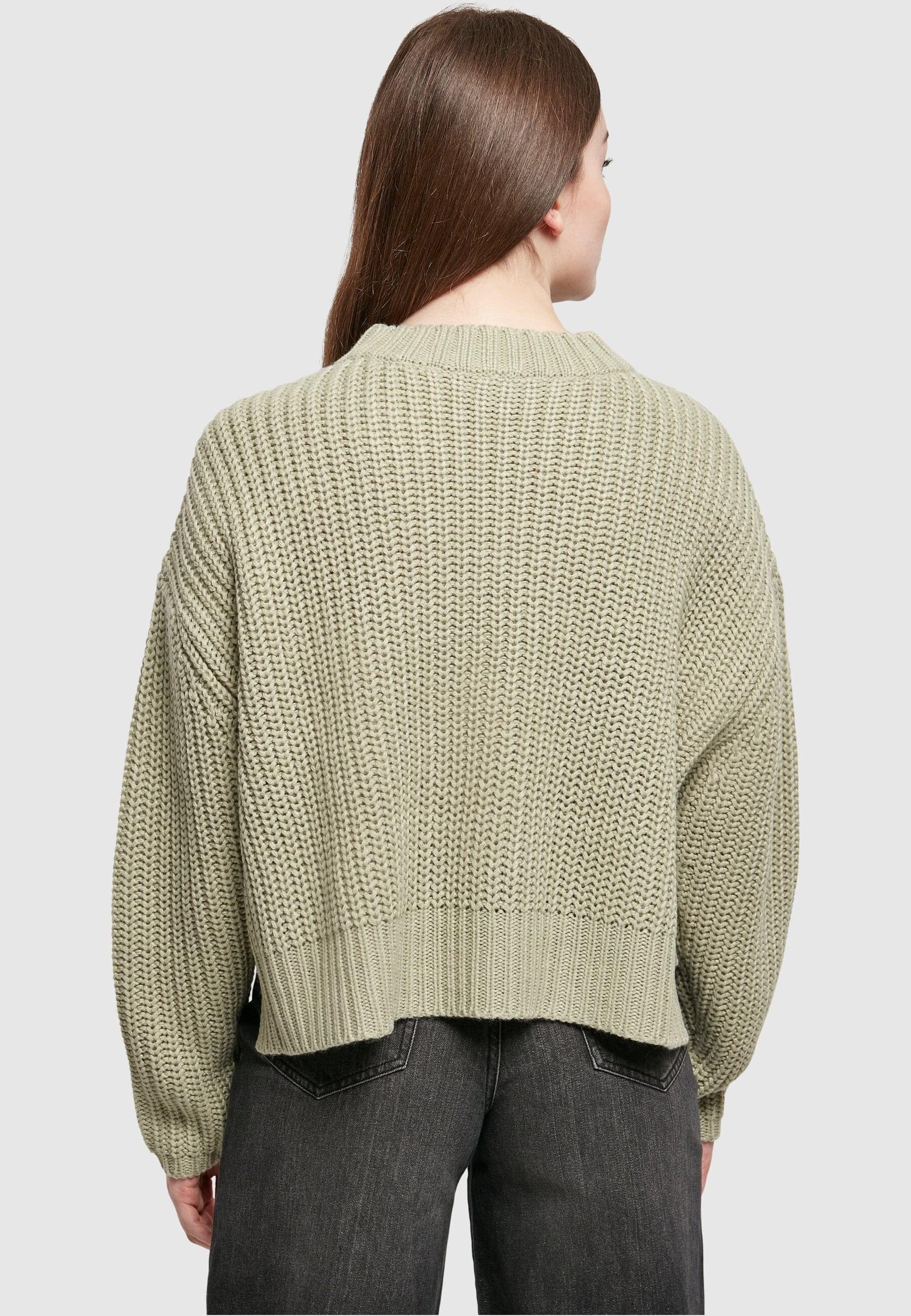 Sweater Wide (1-tlg) Ladies softsalvia Kapuzenpullover Oversize URBAN Damen CLASSICS