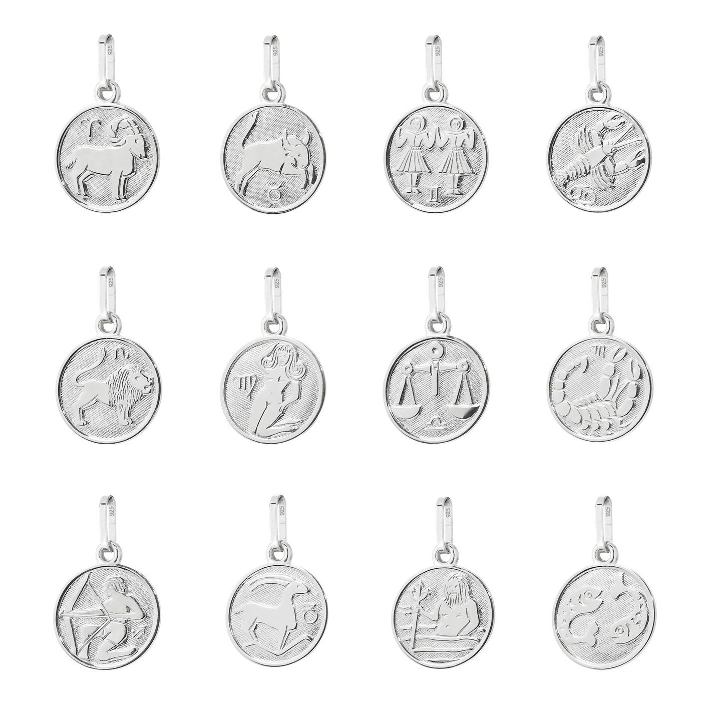 NKlaus Sternzeichenanhänger Krebs Sternzeichen 925 Sterlingsilber günstig online kaufen