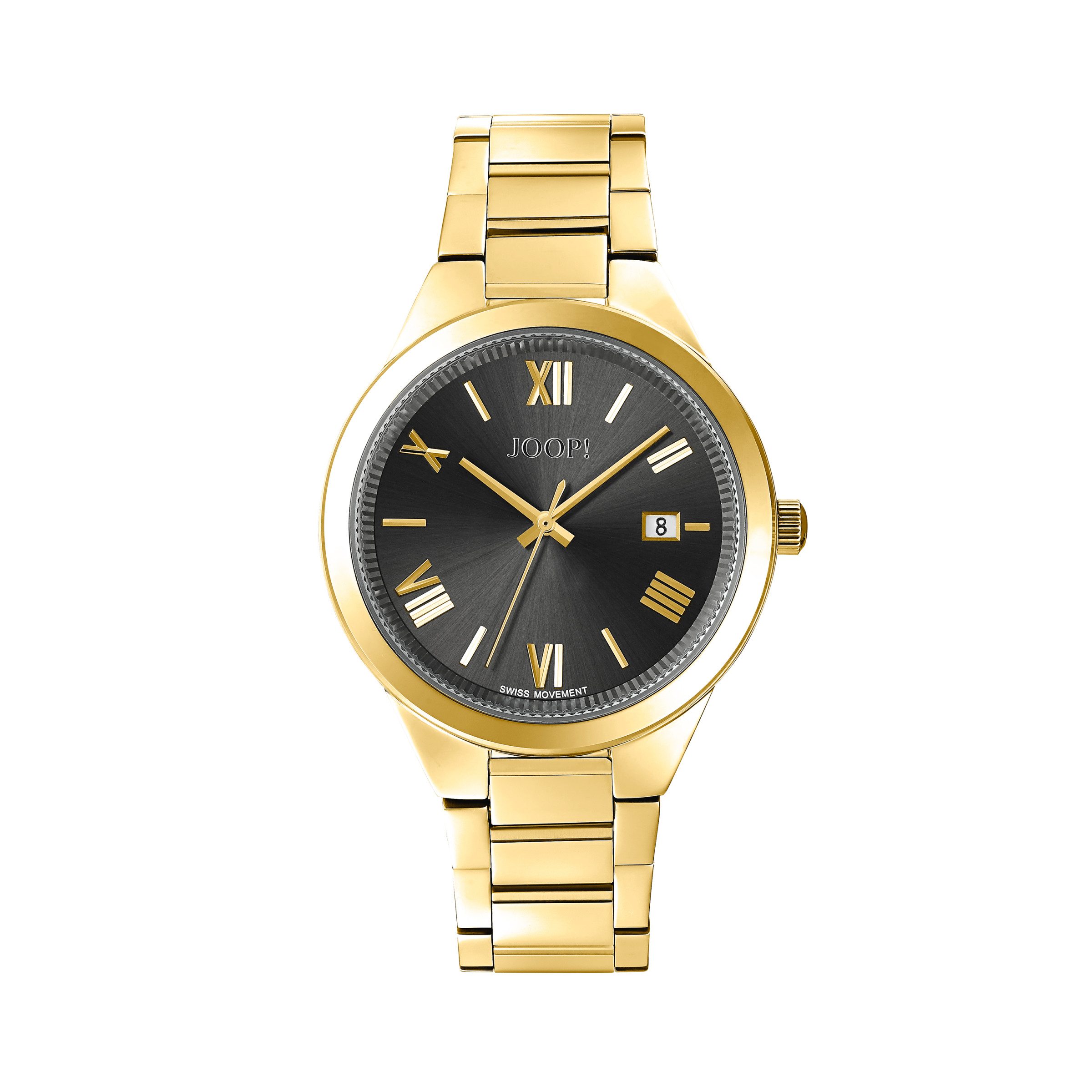 JOOP! Quarzuhr 2032603, Armbanduhr, Damenuhr, Edelstahlarmband, günstig online kaufen