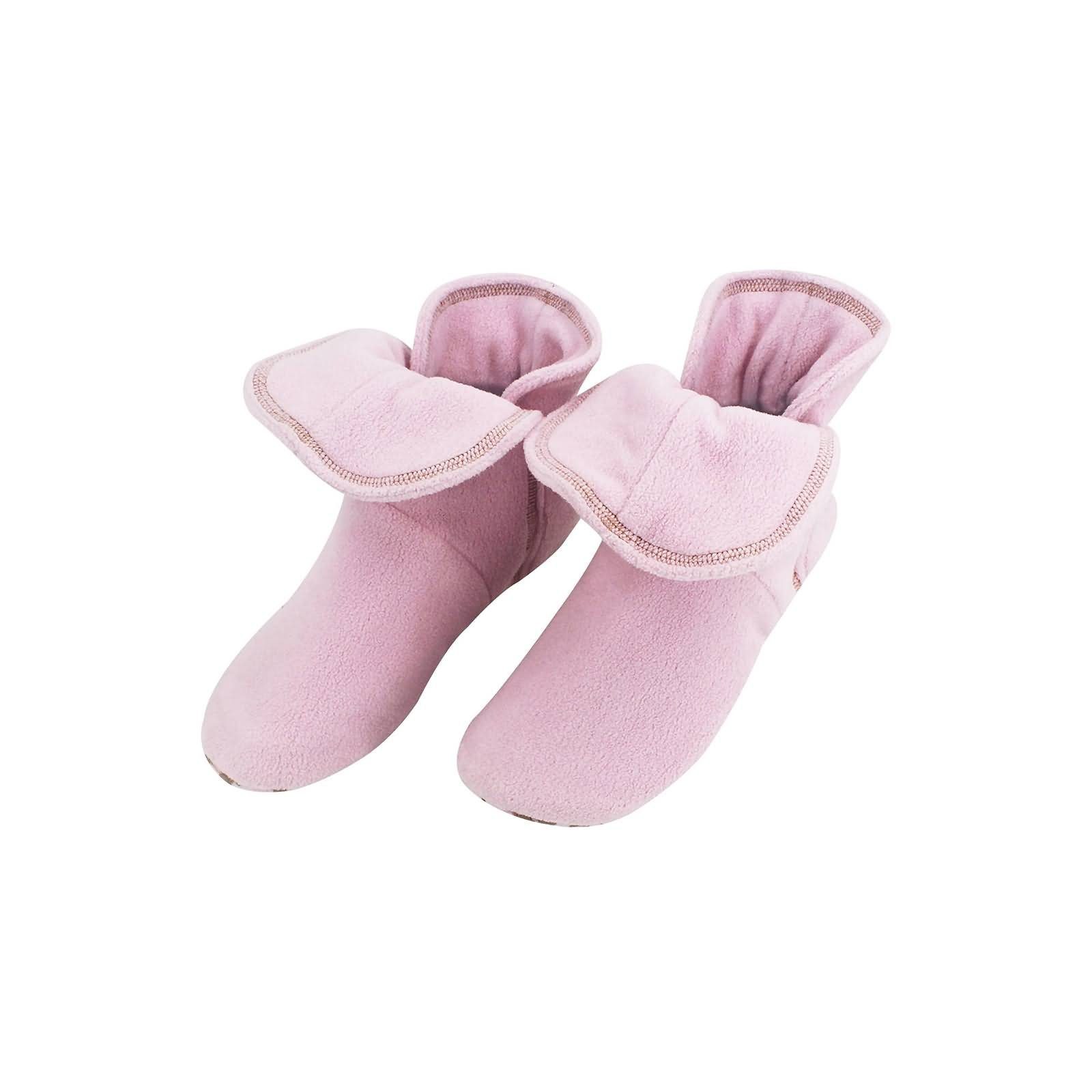 Hausstiefel Haussocken super flauschige Hüttenschuhe Hausschuh